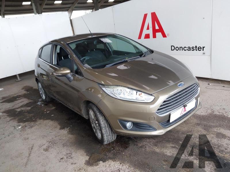 2014 FORD FIESTA TITANIUM TDCI 1499cc TURBO DIESEL MANUAL 5 Speed 5 DOOR HATCHBACK