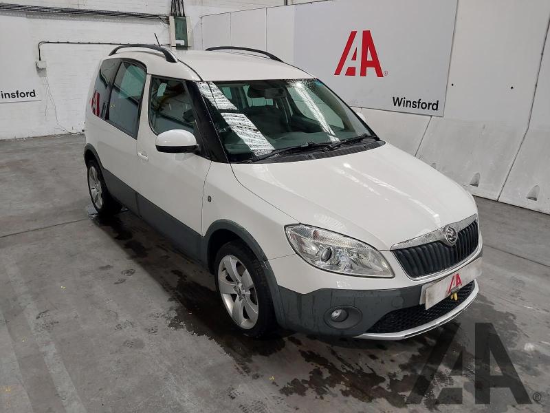 2014 SKODA ROOMSTER SCOUT TDI CR 1598cc TURBO DIESEL MANUAL 5 Speed 5 DOOR MPV