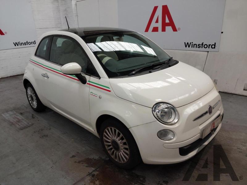 2013 FIAT 500 LOUNGE 1242cc PETROL MANUAL 3 DOOR HATCHBACK