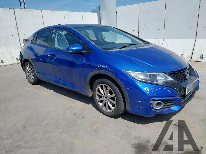 2015 HONDA CIVIC I-DTEC SR 1597cc TURBO DIESEL MANUAL 6 Speed 5 DOOR HATCHBACK