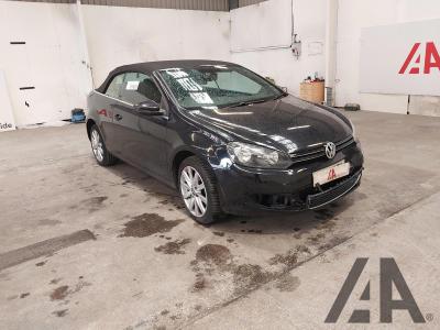 Image of 2012 VOLKSWAGEN GOLF S TDI BLUEMOTION TECHNOLOGY 1598cc TURBO DIESEL MANUAL 5 Speed 2 DOOR CONVERTIBLE