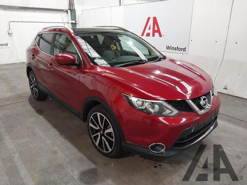 2017 NISSAN QASHQAI DCI TEKNA XTRONIC 1598cc TURBO DIESEL CVT 1 Speed 5 DOOR HATCHBACK