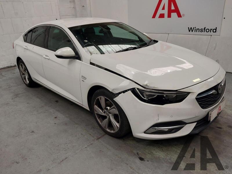 2018 VAUXHALL INSIGNIA GRAND SPORT SRI NAV 1490cc TURBO PETROL MANUAL 6 Speed 5 DOOR HATCHBACK