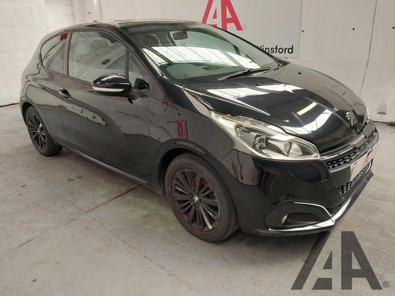 2017 PEUGEOT 208 PURETECH BLACK EDITION 1199cc PETROL MANUAL 3 DOOR HATCHBACK