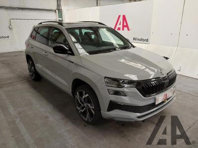 Image of 2024 SKODA KAROQ SPORTLINE TSI 1498cc TURBO PETROL MANUAL 5 DOOR ESTATE