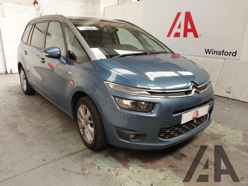 2014 CITROEN C4 PICASSO GRAND E-HDI AIRDREAM EXCLUSIVE 1560cc TURBO DIESEL MANUAL 6 Speed 5 DOOR MPV