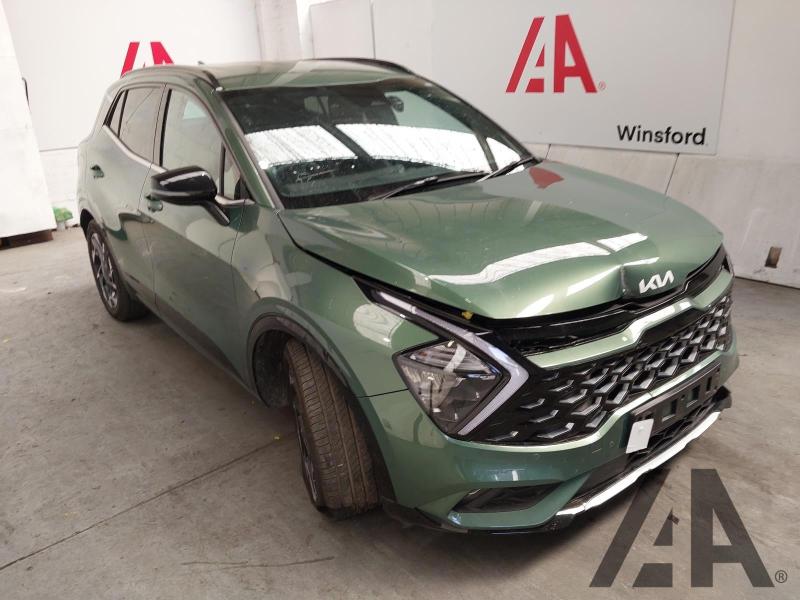 2023 KIA SPORTAGE GT-LINE 1598cc TURBO PETROL/ELECTRIC AUTOMATIC 5 DOOR ESTATE
