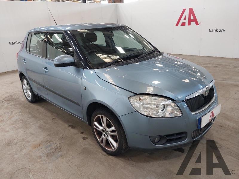 2009 SKODA FABIA LEVEL 3 16V 1390cc PETROL MANUAL 5 Speed 5 DOOR HATCHBACK