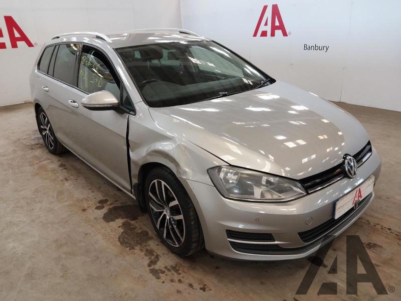 2014 VOLKSWAGEN GOLF SE TDI BLUEMOTION TECHNOLOGY 1598cc TURBO DIESEL MANUAL 5 Speed 5 DOOR ESTATE