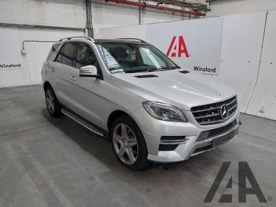 Image of 2015 MERCEDES M-CLASS ML250 BLUETEC AMG LINE PREMIUM 2143cc TURBO DIESEL AUTOMATIC 7 Speed 5 DOOR ESTATE