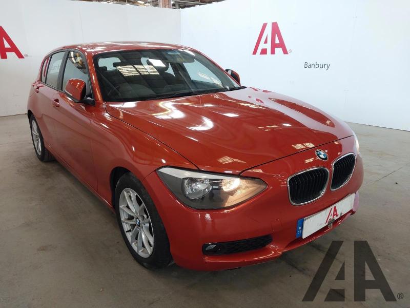 2013 BMW 1 SERIES 116D EFFICIENTDYNAMICS 1598cc TURBO DIESEL MANUAL 5 DOOR HATCHBACK