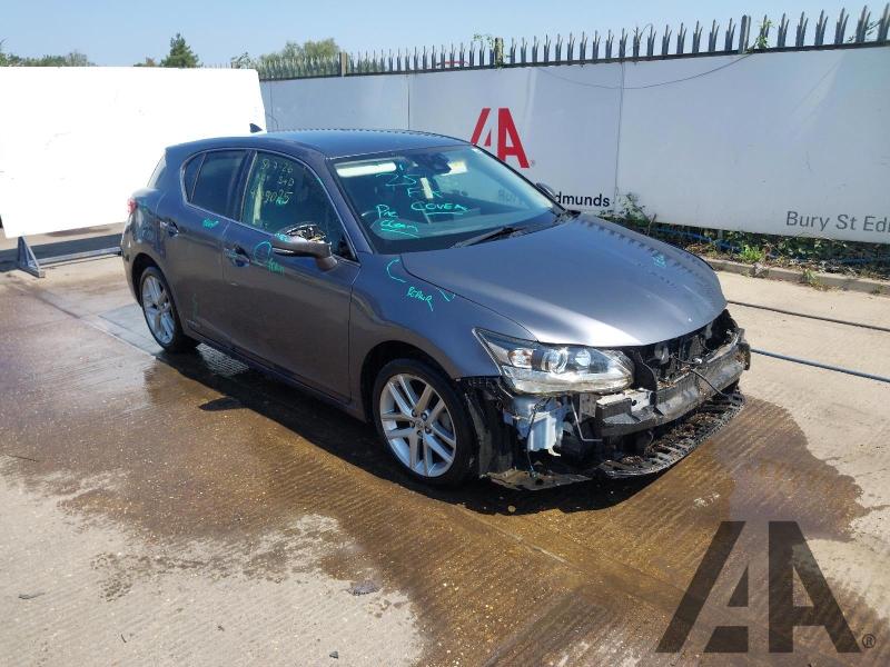 2018 LEXUS CT 200H LUXURY 1798cc PETROL/ELECTRIC CVT 1 Speed 5 DOOR HATCHBACK