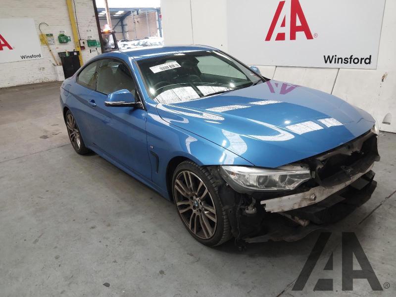 2015 BMW 4 SERIES 430D XDRIVE M SPORT 2993cc TURBO DIESEL AUTOMATIC 2 DOOR COUPE
