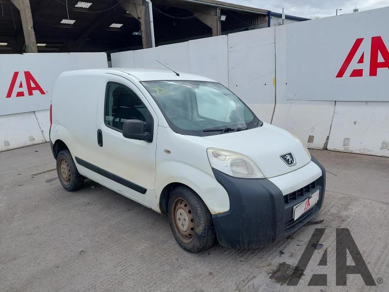 2013 PEUGEOT BIPPER HDI S 1248cc TURBO DIESEL MANUAL 5 Speed PANEL VAN