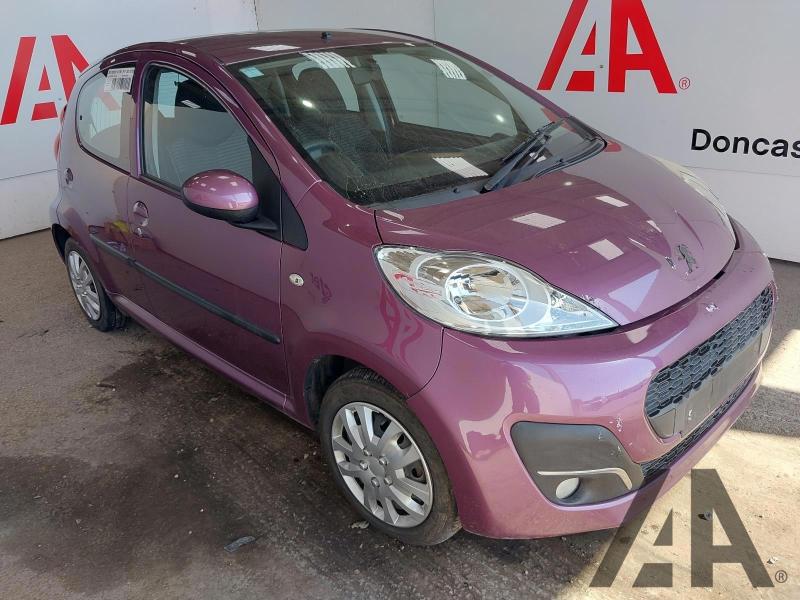 2013 PEUGEOT 107 ACTIVE 998cc PETROL MANUAL 5 Speed 5 DOOR HATCHBACK