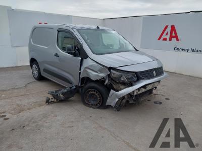 Image of 2019 PEUGEOT PARTNER BLUEHDI PROFESSIONAL L1 1560cc TURBO DIESEL MANUAL 5 Speed PANEL VAN