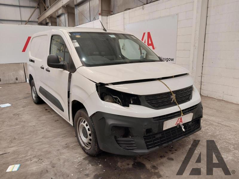 2023 PEUGEOT PARTNER BLUEHDI PROFESSIONAL PREMIUM P 1499cc TURBO DIESEL MANUAL PANEL VAN