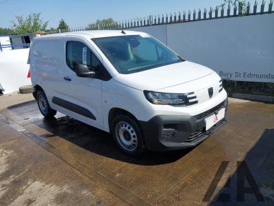 Image of 2026 PEUGEOT PARTNER BLUEHDI PROFESSIONAL-PLUS STAN 1499cc TURBO DIESEL MANUAL PANEL VAN