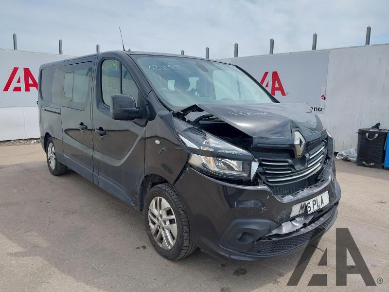 2019 RENAULT TRAFIC LL29 SPORT NAV ENERGY DCI CREW 1598cc TURBO DIESEL MANUAL 4 DOOR WINDOW VAN