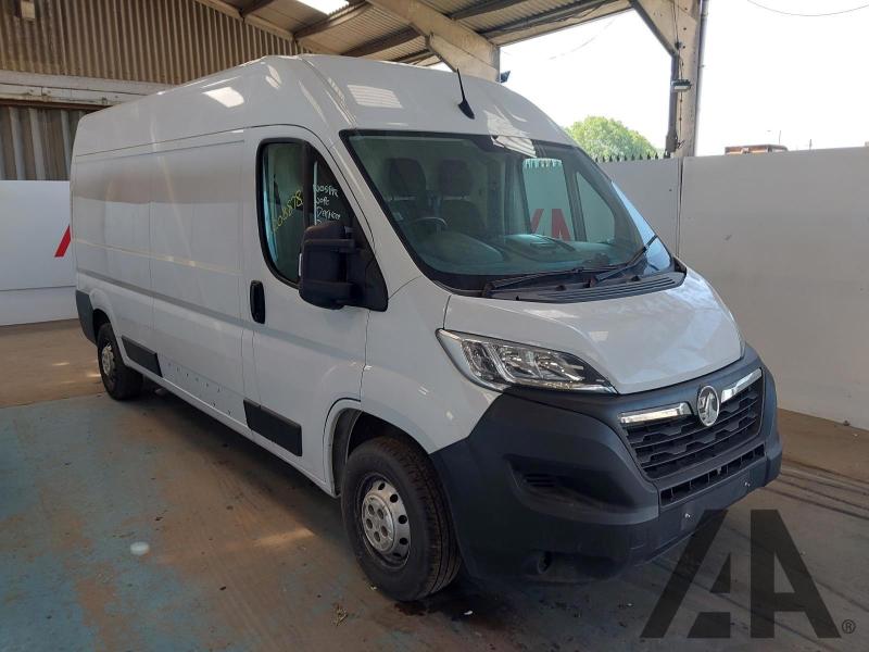 2023 VAUXHALL MOVANO CANDRIVE FLEXI BLUE HDI 2179cc TURBO DIESEL MANUAL PANEL VAN