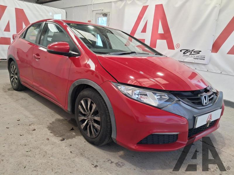 2013 HONDA CIVIC I-DTEC SE 1597cc TURBO DIESEL MANUAL 6 Speed 5 DOOR HATCHBACK