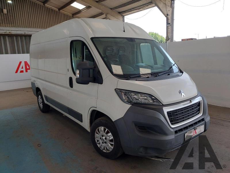 2016 PEUGEOT BOXER BLUE HDI 335 L2H2 PROFESSIONAL 1997cc TURBO DIESEL MANUAL PANEL VAN