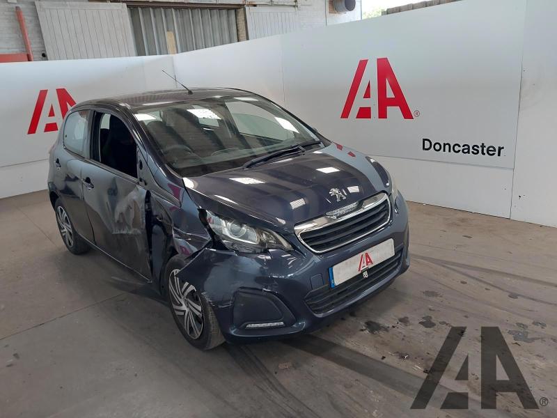 2015 PEUGEOT 108 ACTIVE 998cc PETROL MANUAL 5 Speed 3 DOOR HATCHBACK