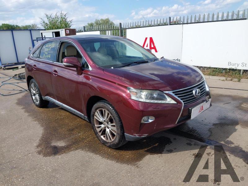 2012 LEXUS RX 450H LUXURY 3456cc PETROL/ELECTRIC CVT 1 Speed 5 DOOR ESTATE