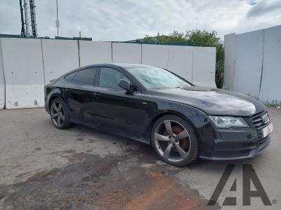 Image of 2014 AUDI A7 TDI QUATTRO S LINE BLACK EDITI 2967cc TURBO DIESEL SEMI AUTO 5 DOOR HATCHBACK