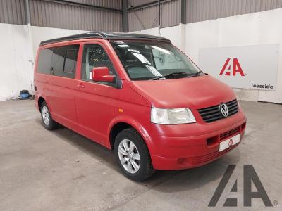 Image of 2003 VOLKSWAGEN TRANSPORTER T28 TDI SWB 1896cc TURBO DIESEL MANUAL 2 DOOR MOTORHOME 2 DOOR