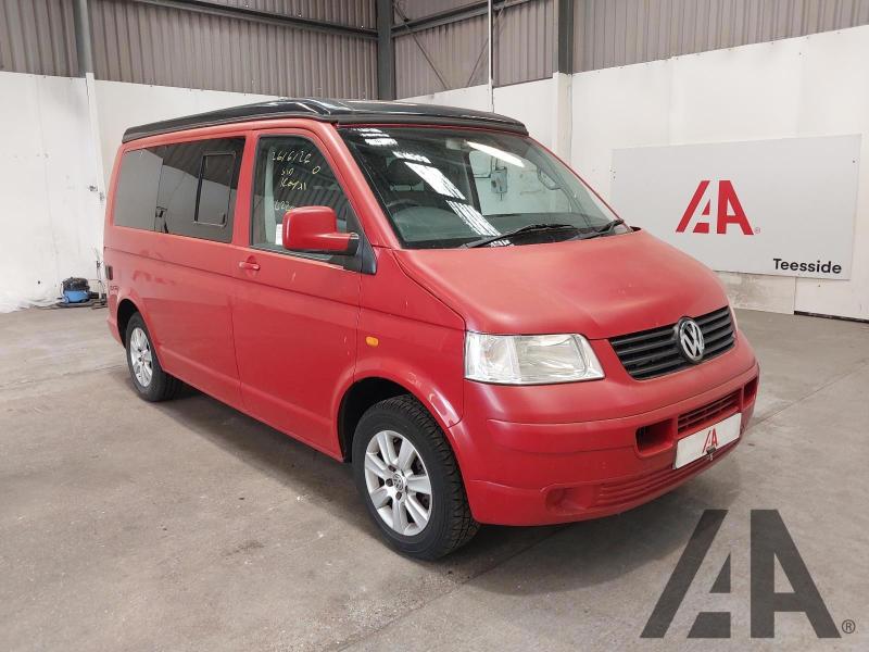 2003 VOLKSWAGEN TRANSPORTER T28 TDI SWB 1896cc TURBO DIESEL MANUAL 2 DOOR MOTORHOME 2 DOOR