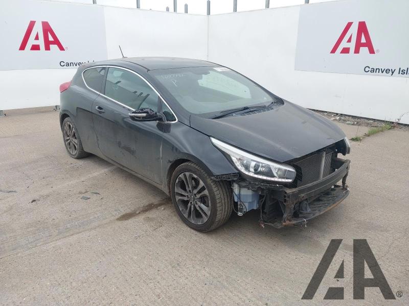 2014 KIA CEED PRO CEED CRDI SE ECODYNAMICS 1582cc TURBO DIESEL MANUAL 6 Speed 3 DOOR HATCHBACK