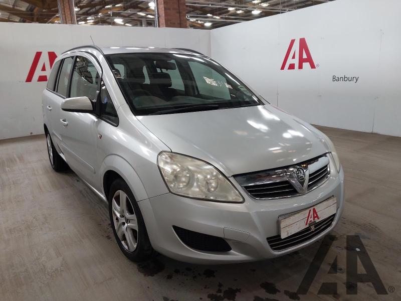 2009 VAUXHALL ZAFIRA EXCLUSIV CDTI 1910cc TURBO DIESEL AUTOMATIC 6 Speed 5 DOOR MPV