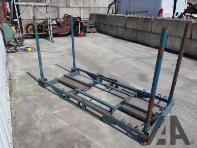 Image of HEAVY DUTY STEEL STORAGE MOTORCYCLE/SCOOTER RACK