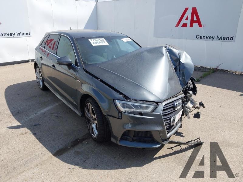 2016 AUDI A3 TFSI S LINE 1395cc TURBO PETROL MANUAL 6 Speed 5 DOOR HATCHBACK