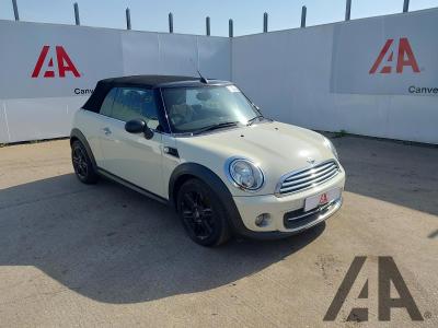 Image of 2012 MINI CONVERTIBLE ONE 1598cc PETROL MANUAL 6 Speed 2 DOOR CONVERTIBLE