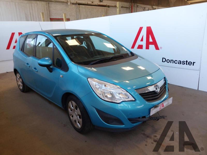 2012 VAUXHALL MERIVA EXCLUSIV A/C 1398cc PETROL MANUAL 5 Speed 5 DOOR MPV