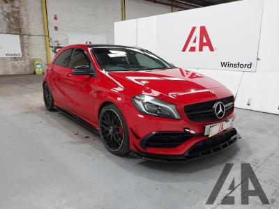 Image of 2015 MERCEDES A-CLASS AMG A 45 4MATIC PREMIUM 1991cc TURBO PETROL SEMI AUTO 5 DOOR HATCHBACK