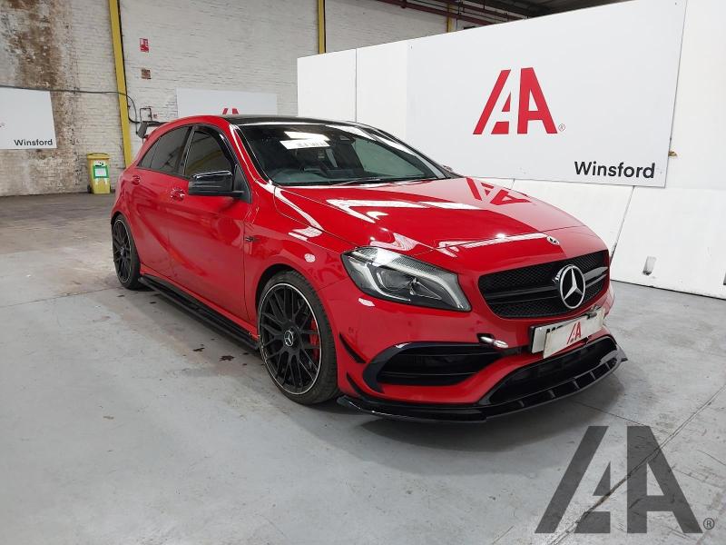 2015 MERCEDES A-CLASS AMG A 45 4MATIC PREMIUM 1991cc TURBO PETROL SEMI AUTO 5 DOOR HATCHBACK