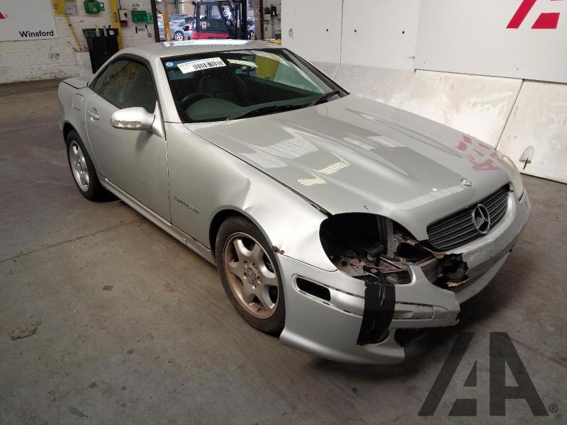 2000 MERCEDES SLK SLK230 KOMPRESSOR 2295cc SUPER PETROL AUTOMATIC 5 Speed 2 DOOR CONVERTIBLE