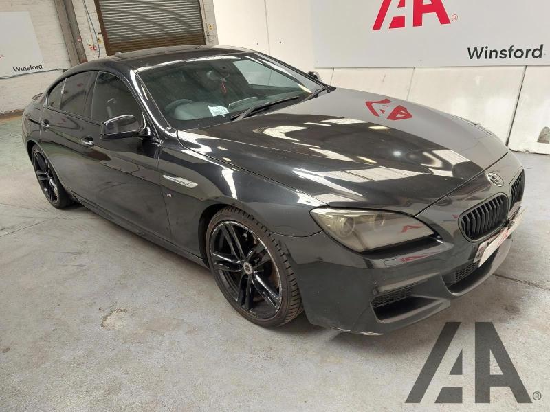 2014 BMW 6 SERIES 640D M SPORT GRAN COUPE 2993cc TURBO DIESEL AUTOMATIC 4 DOOR COUPE