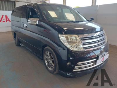 Image of 2009 NISSAN ELGRAND IMPORT 25 2495cc PETROL AUTOMATIC MPV