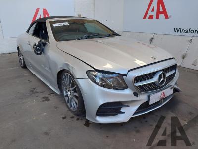 Image of 2018 MERCEDES E-CLASS E 350 D 4MATIC AMG LINE PREMIU 2987cc TURBO DIESEL AUTOMATIC 2 DOOR CONVERTIBLE