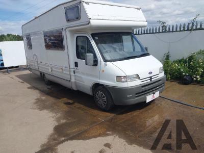 Image of 1995 PEUGEOT BOXER 320 L 2446cc TURBO DIESEL MANUAL 2 DOOR MOTORHOME 2 DOOR
