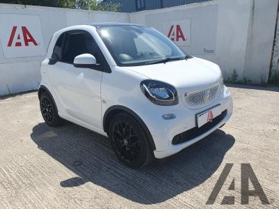 Image of 2016 SMART FORTWO COUPE EDITION WHITE 999cc PETROL SEMI AUTO 2 DOOR COUPE