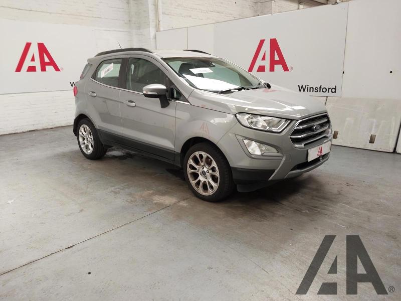 2022 FORD ECOSPORT TITANIUM 999cc TURBO PETROL MANUAL 5 DOOR HATCHBACK