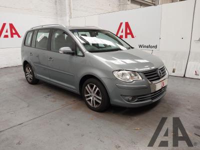 2008 VOLKSWAGEN TOURAN SE TDI 1968cc TURBO DIESEL MANUAL 5 DOOR MPV
