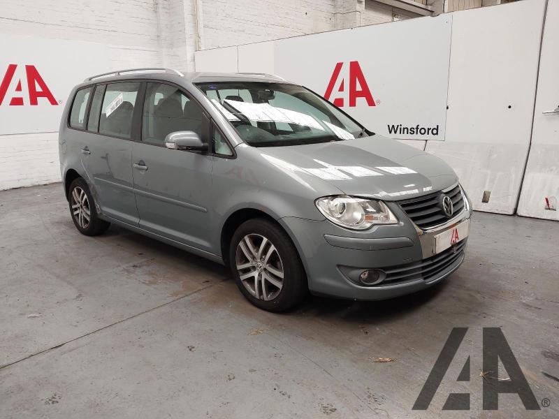 2008 VOLKSWAGEN TOURAN SE TDI 1968cc TURBO DIESEL MANUAL 5 DOOR MPV