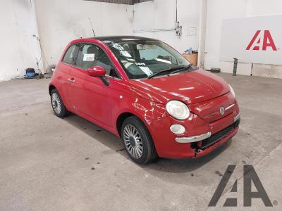 Image of 2009 FIAT 500 LOUNGE 1242cc PETROL MANUAL 3 DOOR HATCHBACK