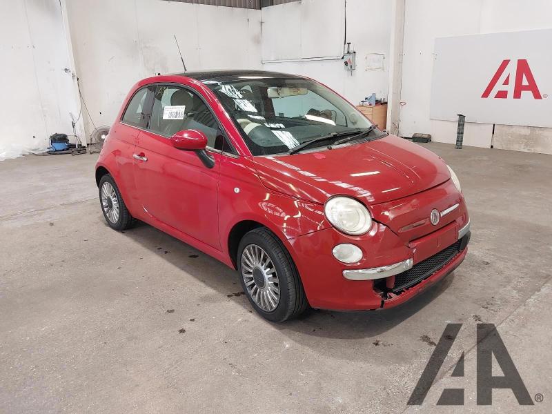 2009 FIAT 500 LOUNGE 1242cc PETROL MANUAL 3 DOOR HATCHBACK